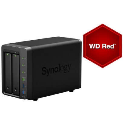 Synology DS720+ (2 x 4 TB, WD Red)
